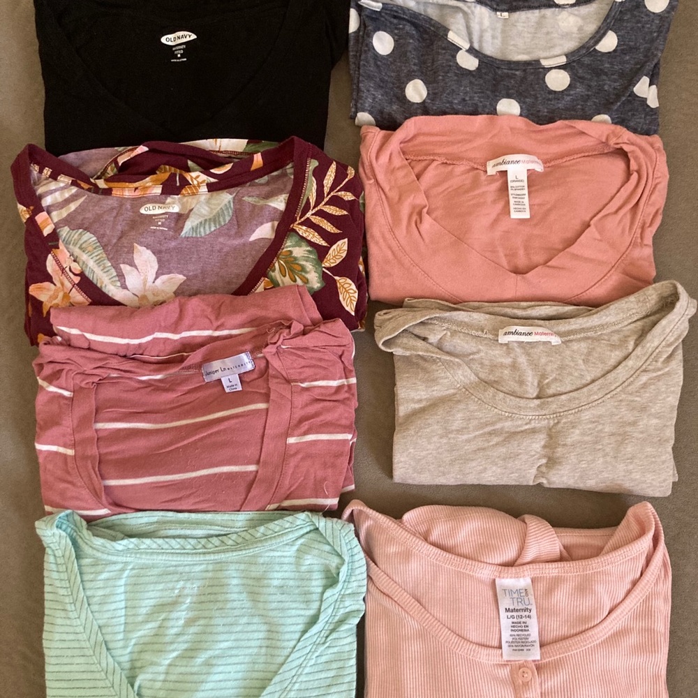 Maternity Tee and Tank Lot